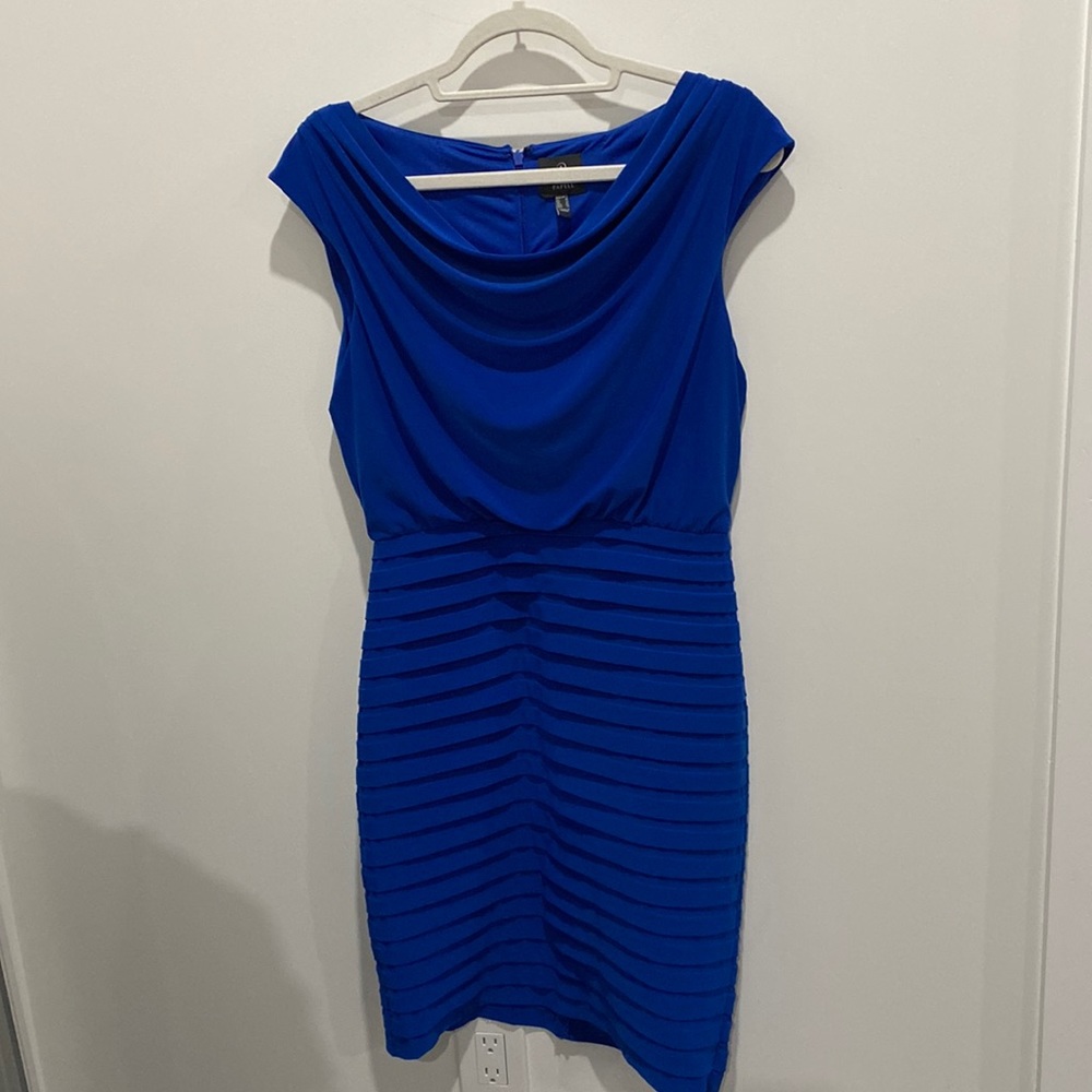 Adrianna Papell Royal Blue Dress